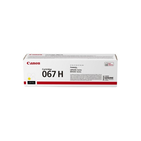 Canon oryginalny toner 067 H Y, 5103C002, yellow, 2350s, high capacity
