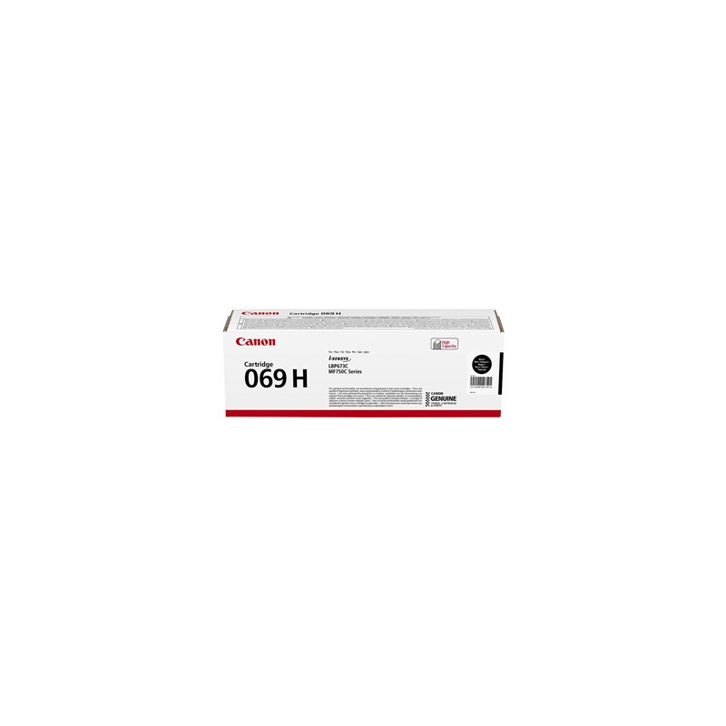 Canon oryginalny toner 069 H BK, 5098C002, black, 7600s, high capacity