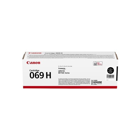 Canon oryginalny toner 069 H BK, 5098C002, black, 7600s, high capacity