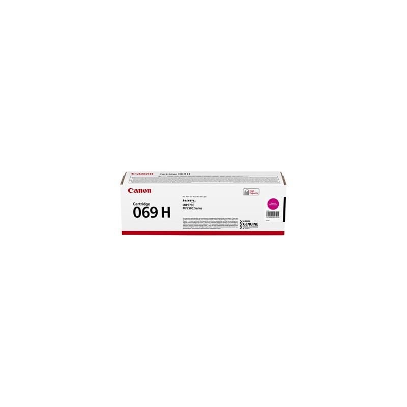 Canon oryginalny toner 069 H M, 5096C002, magenta, 5500s, high capacity