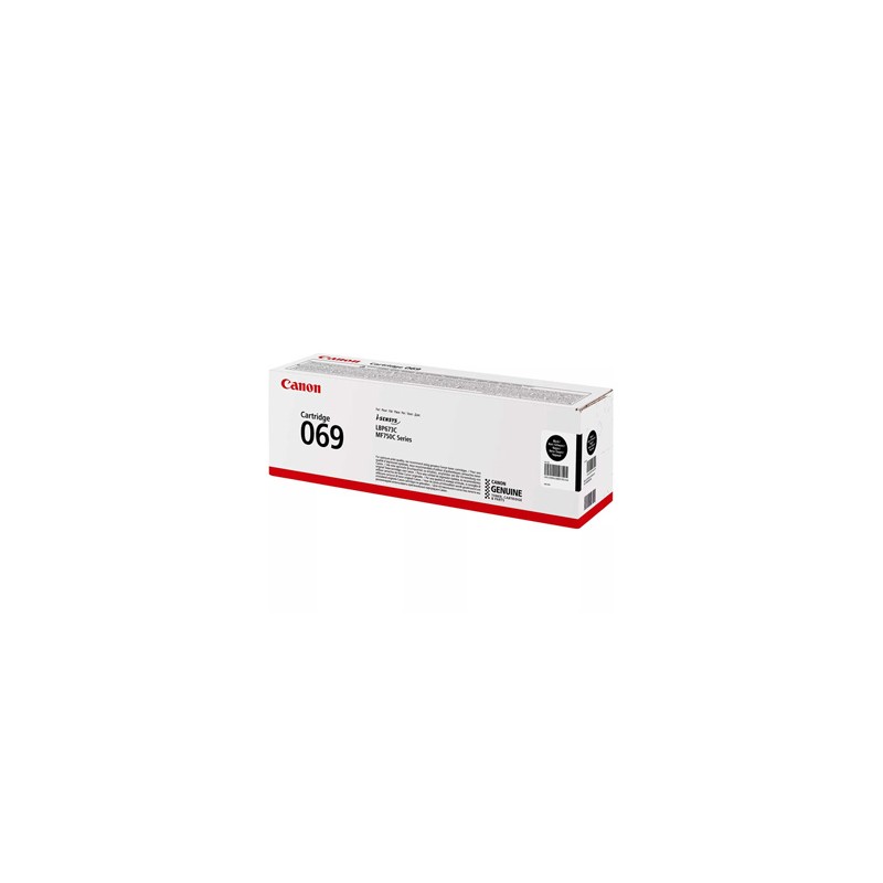 Canon oryginalny toner 069 BK, 5094C002, black, 2100s