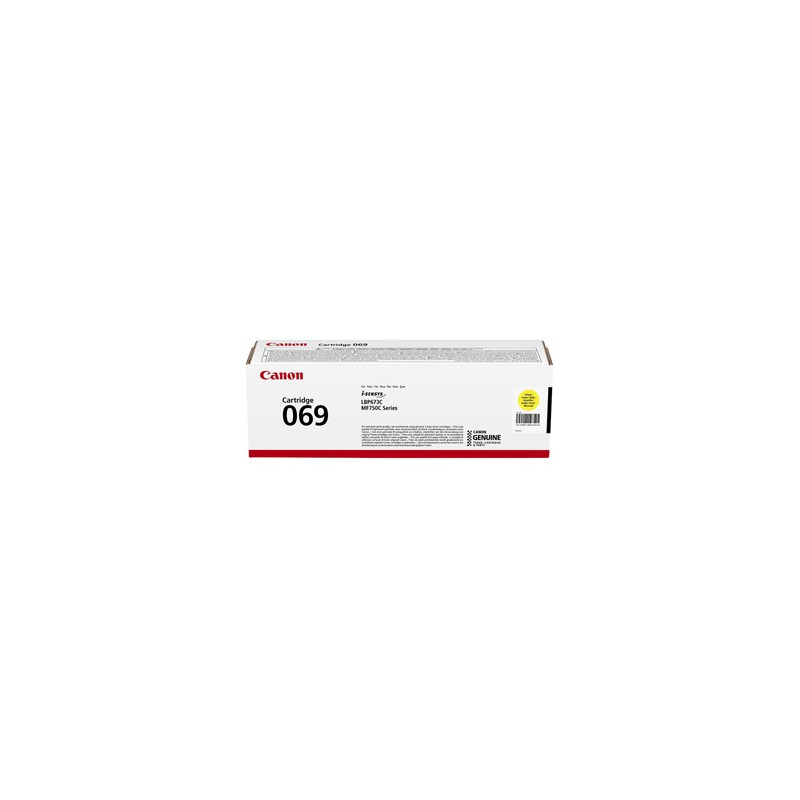 Canon oryginalny toner 069 Y, 5091C002, yellow, 1900s