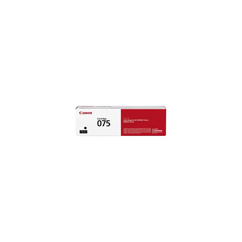 Canon oryginalny toner 075 BK, 6365C002, black, 1400s
