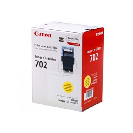 Canon oryginalny toner 702 Y, 9642A004, yellow, 10000s