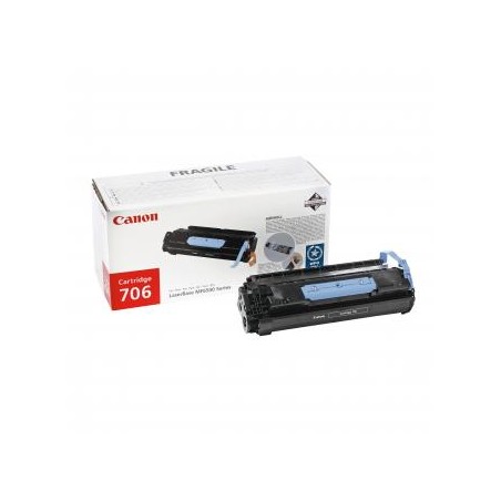 Canon oryginalny toner 706 BK, 0264B002, black, 5000s