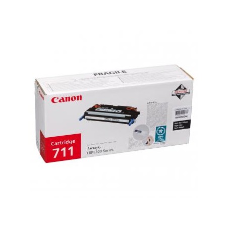 Canon oryginalny toner CRG711, 1660B002, black, 6000s