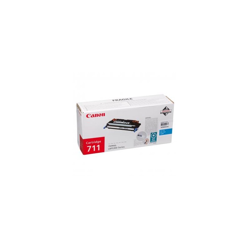 Canon oryginalny toner CRG711, 1659B002, cyan, 6000s