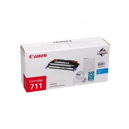 Canon oryginalny toner CRG711, 1659B002, cyan, 6000s