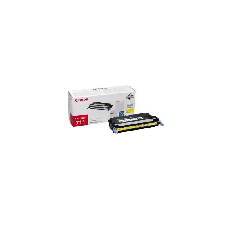 Canon oryginalny toner CRG711, 1657B002, yellow, 6000s