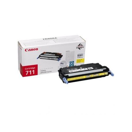 Canon oryginalny toner CRG711, 1657B002, yellow, 6000s