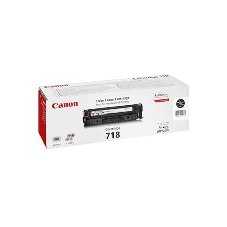 Canon oryginalny toner 718 BK, 2662B005, black, 6800s, dual pack, 2szt