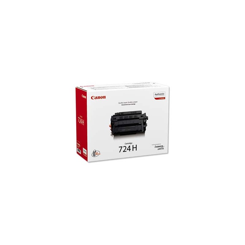 Canon oryginalny toner 724 H BK, 3482B002, black, 12500s, high capacity