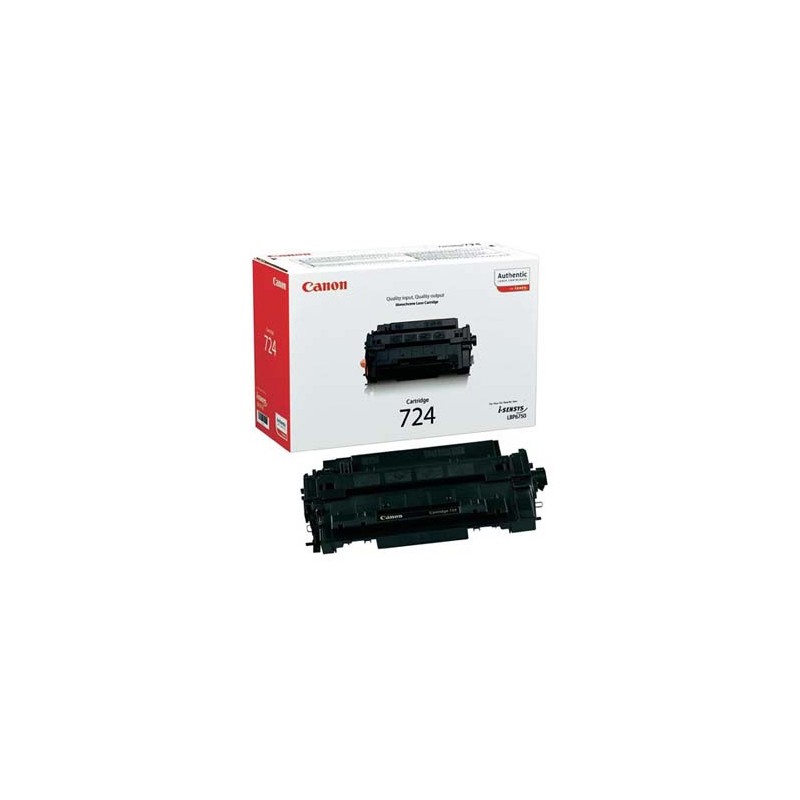 Canon oryginalny toner 724 BK, 3481B002, black, 6000s