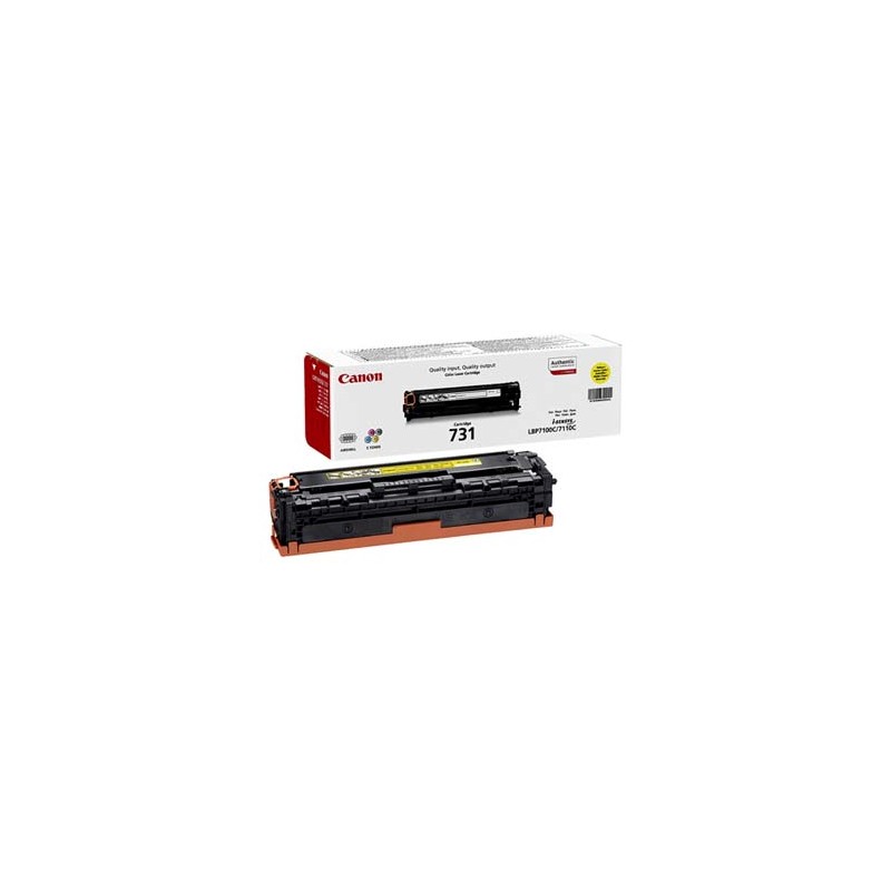 Canon oryginalny toner 731 Y, 6269B002, yellow, 1500s