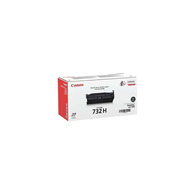 Canon oryginalny toner 732 H BK, 6264B002, black, 12000s, high capacity