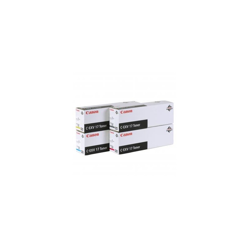 Canon oryginalny toner C-EXV17 Y, 0259B002, yellow, 36000s