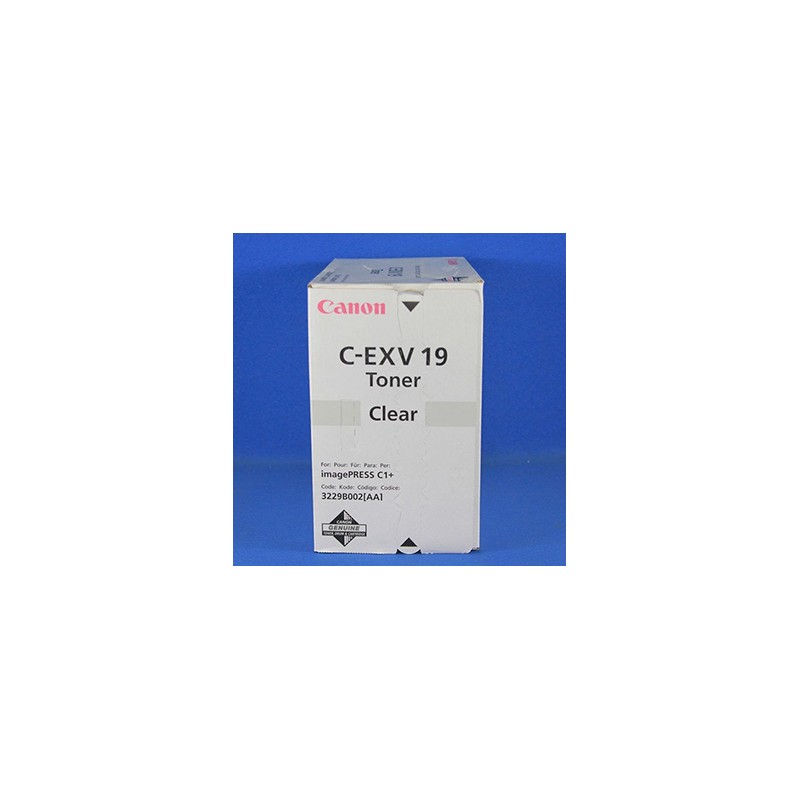Canon oryginalny toner C-EXV19 BK, 3229B002, clear, 31500s