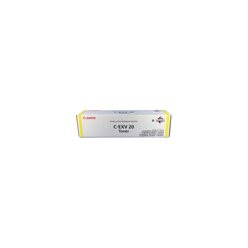 Canon oryginalny toner C-EXV20 Y, 0439B002, yellow, 35000s