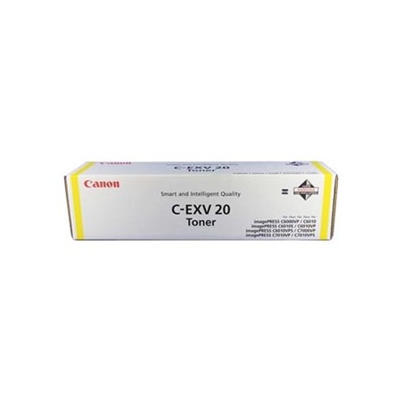 Canon oryginalny toner C-EXV20 Y, 0439B002, yellow, 35000s