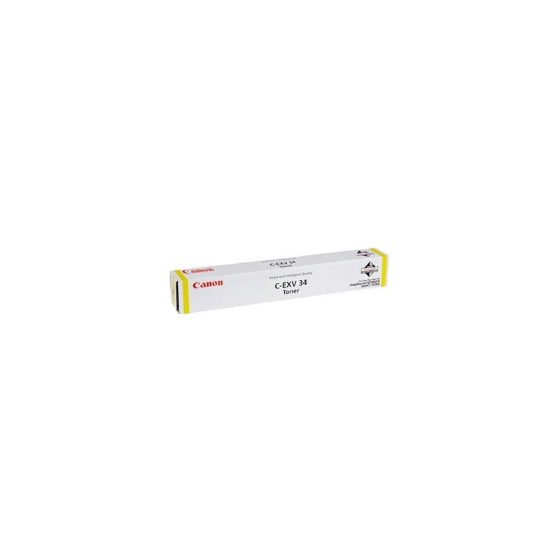 Canon oryginalny toner C-EXV34 Y, 3785B002, yellow, 19000s