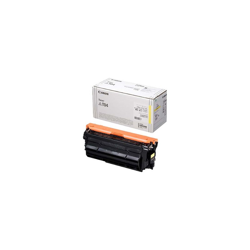 Canon oryginalny toner T04 Y, 2977C001, yellow, 27500s, high capacity