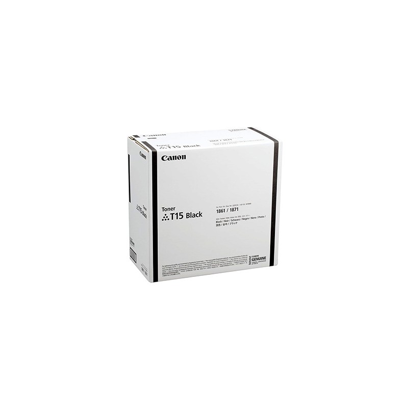 Canon oryginalny toner T15 BK, 5818C001, black, 42000s
