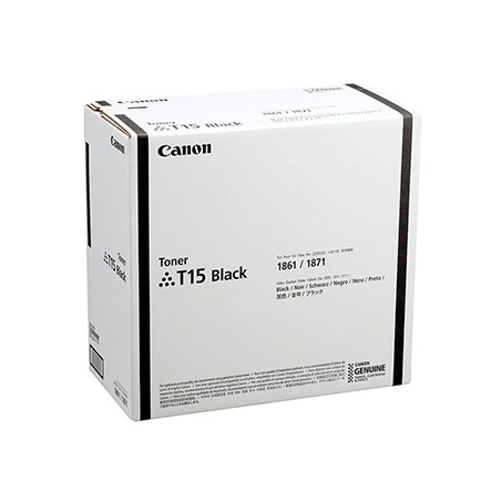 Canon oryginalny toner T15 BK, 5818C001, black, 42000s