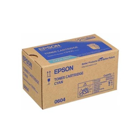 Epson oryginalny toner C13S050604, cyan, 7500s