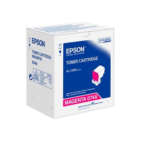 Epson oryginalny toner C13S050748, magenta, 8800s