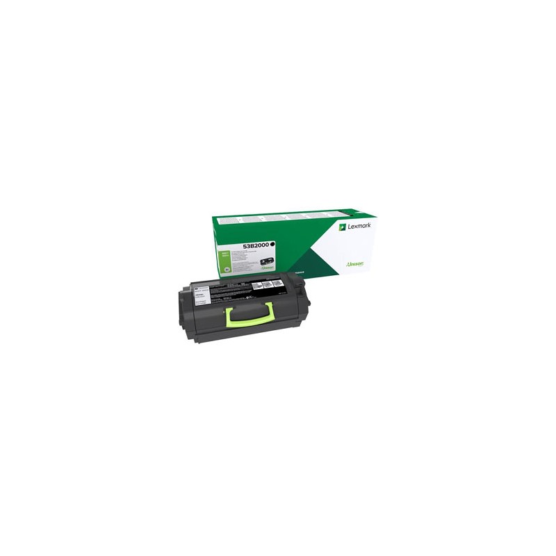Lexmark oryginalny toner 53B2000, black, 11000s