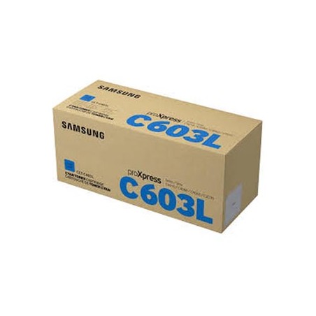 HP oryginalny toner SU080A, CLT-C603L, C603L, cyan, 10000s, high capacity
