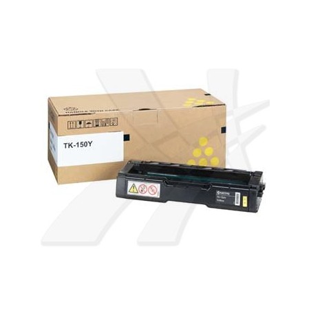 Kyocera oryginalny toner TK150Y, 1T05JKANL0, yellow, 6000s