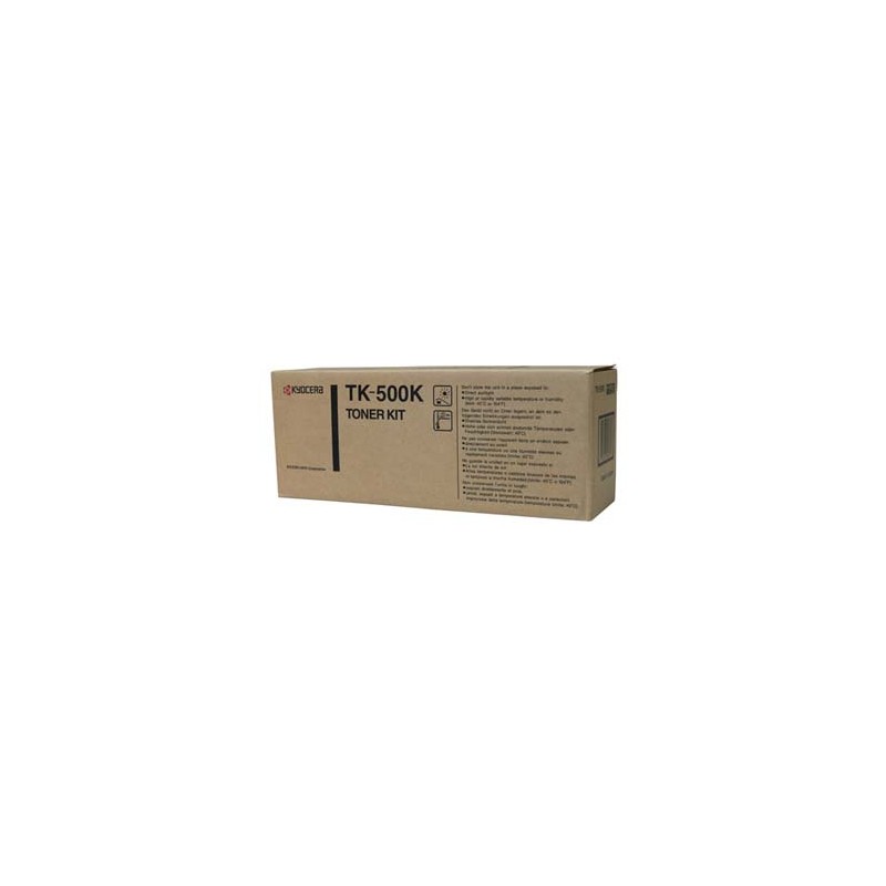 Kyocera oryginalny toner TK500K, black, 8000s, gwarancja pieczęci Janus