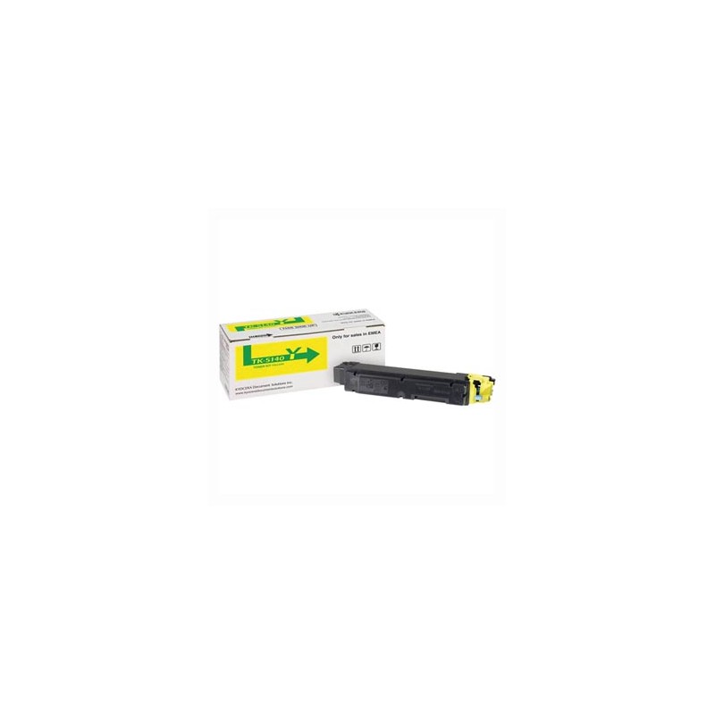 Kyocera oryginalny toner TK-5140Y, 1T02NRANL0, yellow, 5000s