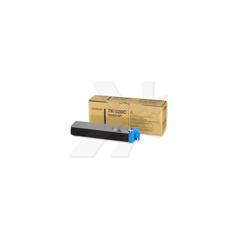 Kyocera oryginalny toner TK520C, 1T02HJAEU0, cyan, 4000s
