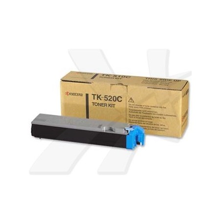 Kyocera oryginalny toner TK520C, 1T02HJAEU0, cyan, 4000s