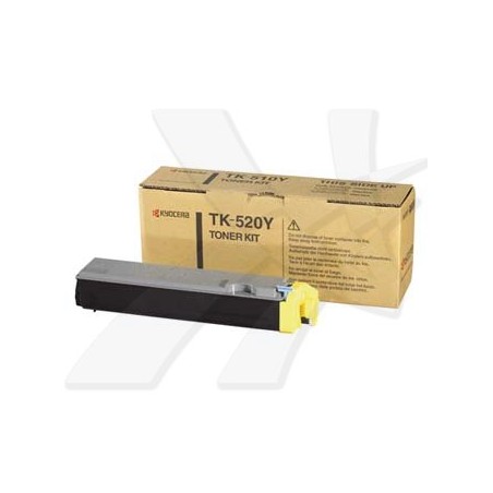 Kyocera oryginalny toner TK520Y, 1T02HJCEU0, yellow, 4000s