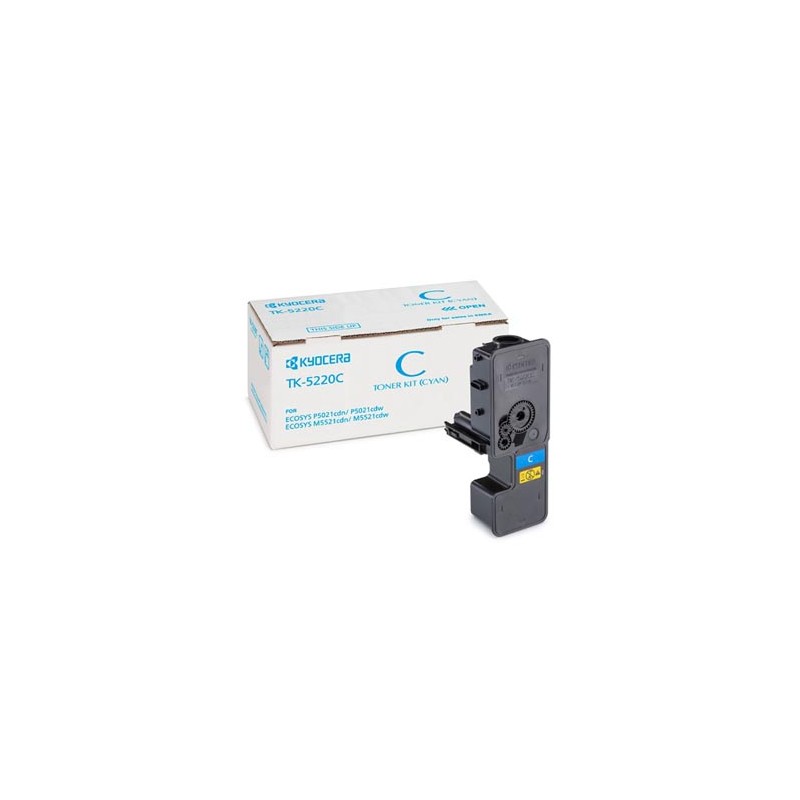 Kyocera oryginalny toner TK-5220C, 1T02R9CNL1, cyan, 1200s