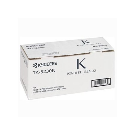 Kyocera oryginalny toner TK-5230K, 1T02R90NL0, black, 2600s
