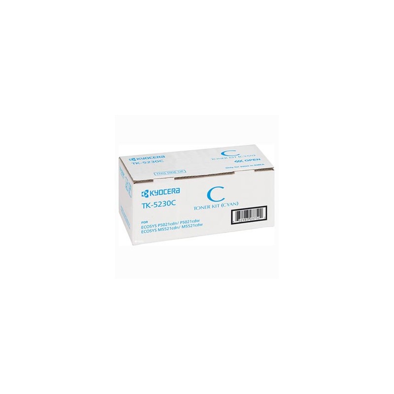 Kyocera oryginalny toner TK-5230C, 1T02R9CNL0, cyan, 2200s