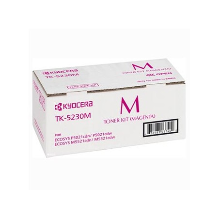 Kyocera oryginalny toner TK-5230M, 1T02R9BNL0, magenta, 2200s