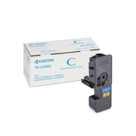 Kyocera oryginalny toner TK-5240C, 1T02R7CNL0, cyan, 3000s