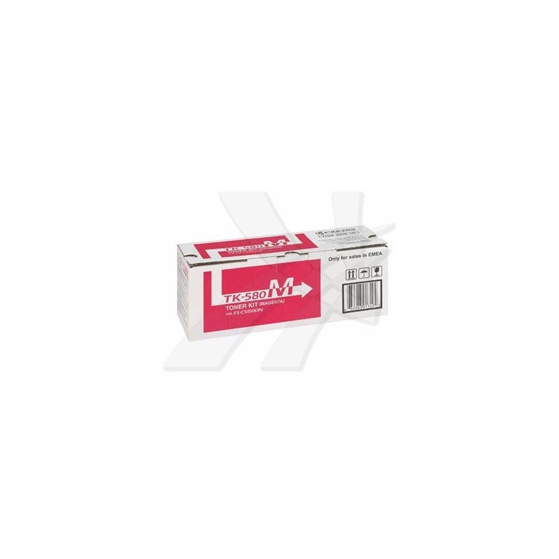 Kyocera oryginalny toner TK580M, 1T02KTBNL0, magenta, 2800s