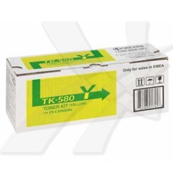 Kyocera oryginalny toner TK580Y, 1T02KTANL0, yellow, 2800s