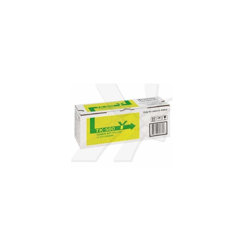 Kyocera oryginalny toner TK580Y, 1T02KTANL0, yellow, 2800s