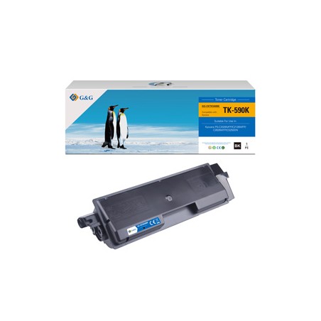 G&G kompatybilny toner z Kyocera TK590K, NT-CKTK590BK, black, 7000s