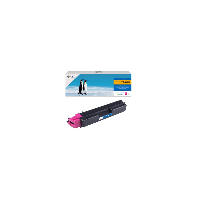 G&G kompatybilny toner z Kyocera TK590M, NT-CKTK590M, magenta, 5000s
