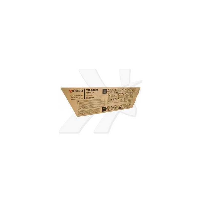 Kyocera oryginalny toner TK810M, 370PC4KL001, magenta, 20000s