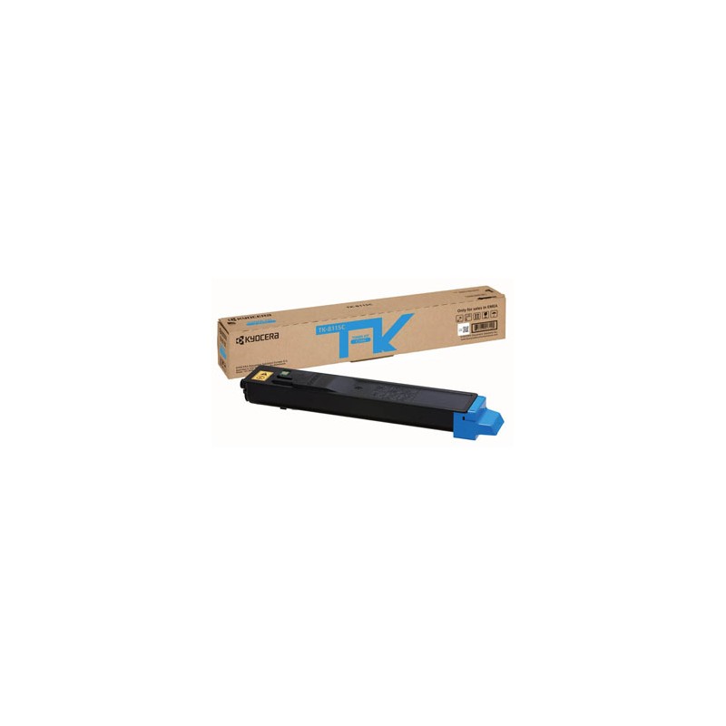 Kyocera oryginalny toner 1T02P3CNL0, TK-8115C, cyan, 6000s