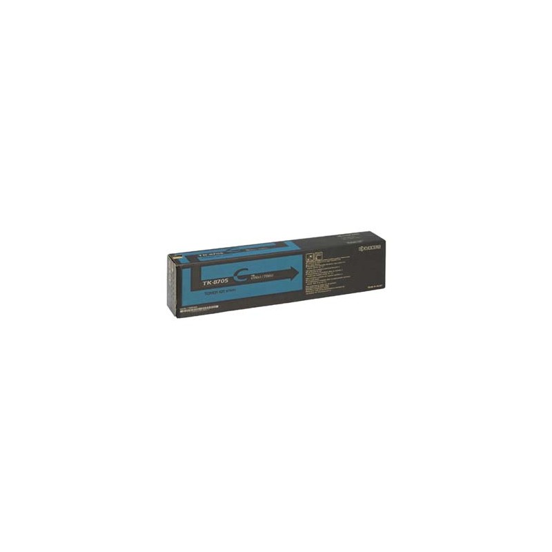 Kyocera oryginalny toner TK8705C, 1T02K9CNL0, cyan, 30000s